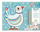 Coloriages à révéler, Djeco