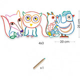 Coloriages à révéler, Djeco
