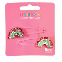 Barrettes pailletées, Rex London