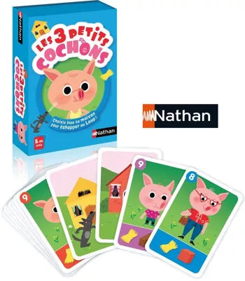 Les 3 petits cochons, Nathan