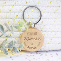 Porte clefs Maîtresse, Ourson câlin