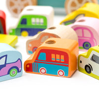 Train de voitures, Cubika