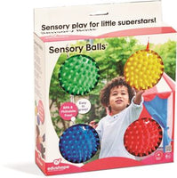 Set de 4 balles sensorielles, Edushape