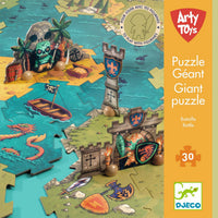 Puzzle géant Bataille, Djeco