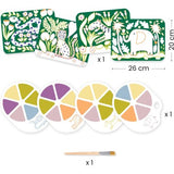Peinture à la palette Les sauvages, Djeco
