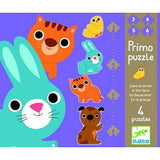 Primo puzzle A la ferme, Djeco