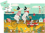 Puzzles Silhouette Ollie Le Dalmatien, Djeco