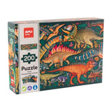Puzzle les animaux disparus Les dinosaures, Apli