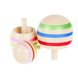 Ensemble de 3 toupies en bois, Rex London