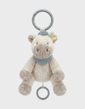 Peluche musicale nomade poney Lino 20 cm, Noukies
