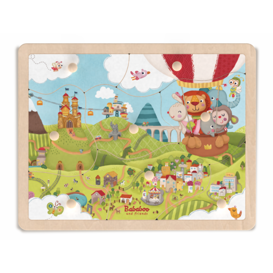 Puzzle jour et nuit « Voyage au pays de Bababoo », Bababoo and Friends