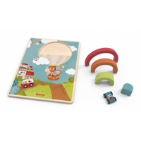 Puzzle « Conduire sous un arc en ciel », Bababoo and Friends