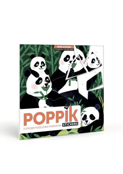 Puzzles de stickers, Poppik