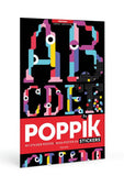 Poster 1600 stickers, Poppik