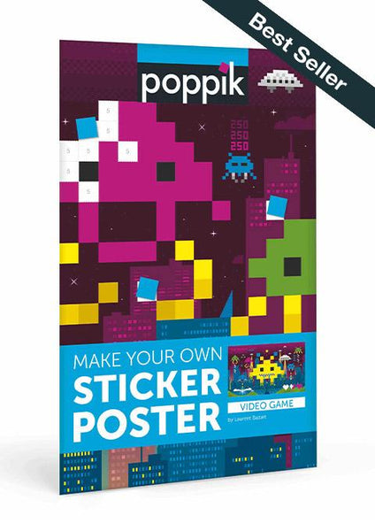 Poster 1600 stickers, Poppik
