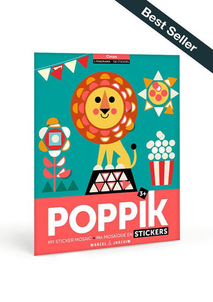 Poster panorama en stickers, Poppik