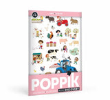 Mini poster de stickers, Poppik