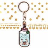 Porte clefs Super maman, créa bisontine