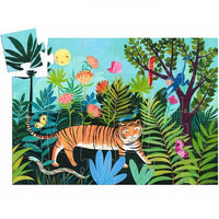 Puzzle La balade du tigre, Djeco