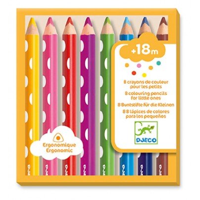 Crayons de couleurs pour les petits, Djeco