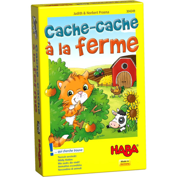 Cache cache à la ferme, Haba