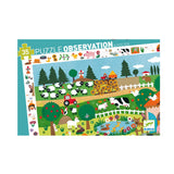 Puzzle observation Ferme 35 pièces, djeco