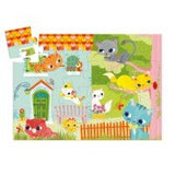 Puzzle silhouette Pachat et ses amis 24 pièces, Djeco