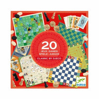 Malette 20 jeux classique, Djeco