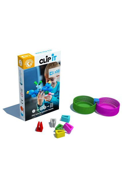 Boite de 50 clips 2D Papillon, Clip it