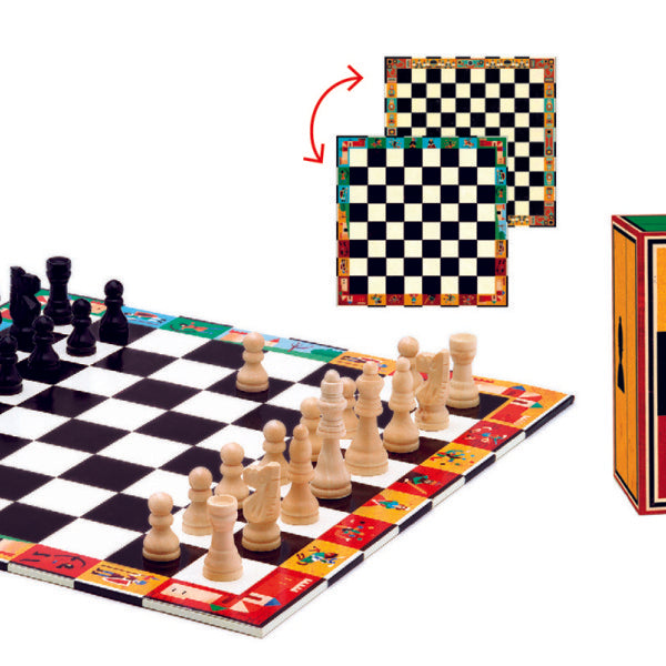 Echecs et dames, Djeco