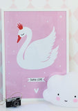 Poster et porte affiche bois, Little lovely compagny