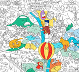 Poster géant à colorier, Omy
