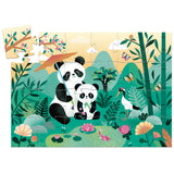 Puzzle silhouette Panda 24 pièces, Djeco