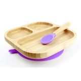 Set assiette et cuillère bambou, Cap Bambou