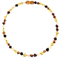 Collier bébé Ambre naturelle, Irréversible bijoux