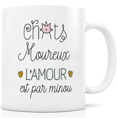 Mug Chats Moureux, Créa Bisontine