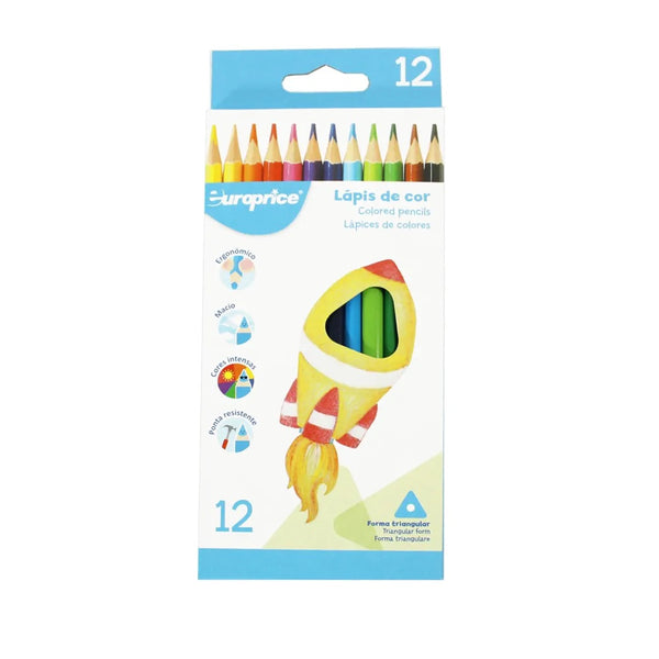 12 crayons triangulaires, Europrice