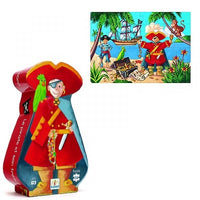 Puzzle Silhouette Pirate 36 pièces, Djeco