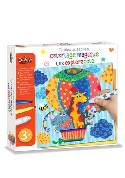 Coloriage magique, crealign