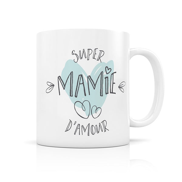 Mug Super Mamie d’amour, Label’tour