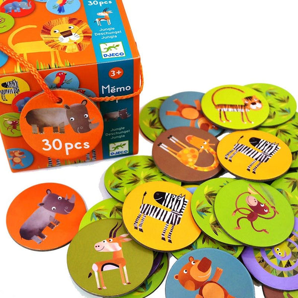 Mémo jungle, Djeco