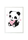 Poster et porte affiche bois, Little lovely compagny