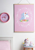 Poster et porte affiche bois, Little lovely compagny