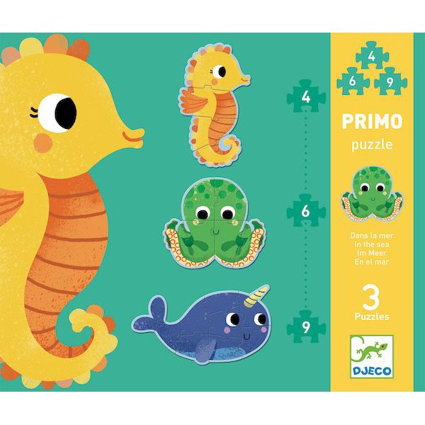 Primo puzzle dans la mer, Djeco