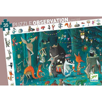 Puzzle observation 35 pieces l'orchestre, Djeco